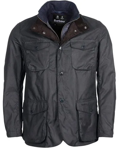 Barbour Wachsjacke Ogston Dunkelblau in blau von Barbour