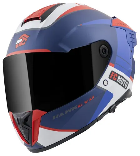 FC-Moto Motorradhelm Hawk EVO-X mit Sonnenvisier von FC-Moto