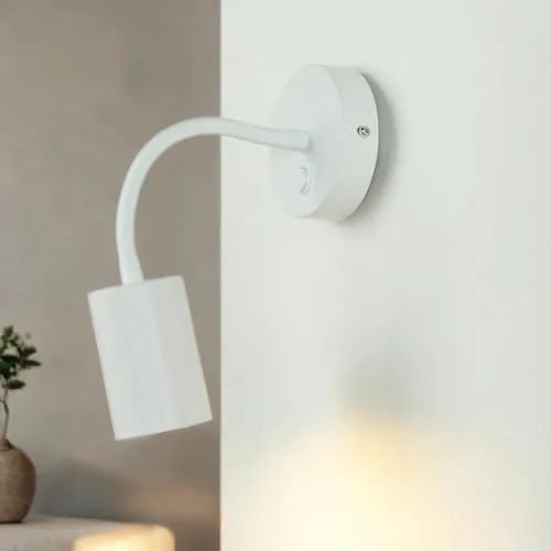 Licht-Erlebnisse Wandleuchte EYE in Weiß in weiß von Licht-Erlebnisse