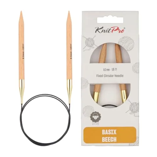KnitPro Basix Beech Rundnadeln 40