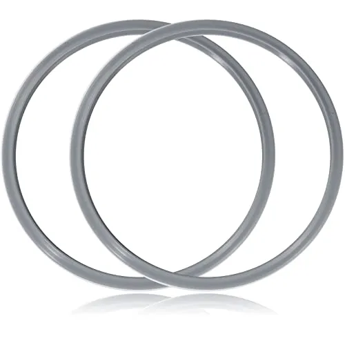 XIESK 2 Stück 22cm Ersatzteil Dichtungsring Schnellkochtopf Ersatzdichtung Silikon Dichtung für kompatibel mit WMF Schnellkochtopf 3L, 4,5L, 6,5L, 8,5L