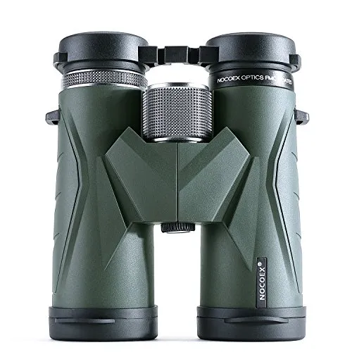 NOCOEX 10x42 Fernglas Erwachsene，Hochleistungs Vergrößerung Tragbar Ferngläser，Ideal für Vogelbeobachtung, Reisen und Sport（D）