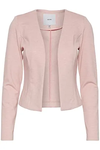 ICHI IHKATE SHORT BL Damen Blazer - Blazer für Damen, kurz geschnitten mit Stretch für optimalen Komfort, vielseitig kombinierbar und ideal für jeden Anlass.