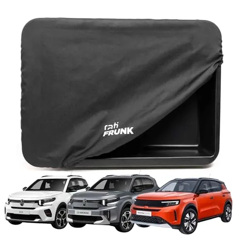 rati Frunk kompatibel für Citroen e-C3 2024-/ e-C3 Aircross 2024- | Opel Frontera Electric 2024- | Erweiterter Front-Stauraum. Perfekt für Ladekabel & Zubehör.Hervorragende Passgenauigkeit.