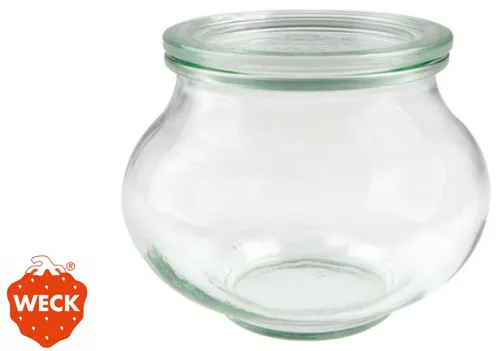  Stück  Weckgläser Schmuckglas WECK® 500 ml Einkochgläser Rundrandglas   901 6
