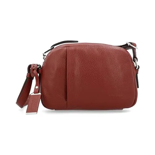 Picard Damen Schultertasche PURE aus Echtleder - Damen-Schultertaschen aus genarbtem Rindsleder, handgemacht mit 2 äußeren Reißverschlussfächern – ideal für Alltag und Ausgehen.