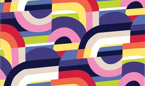 Chronicle Books Puzzle Bunte Formen von Trina Turk, Puzzleteile