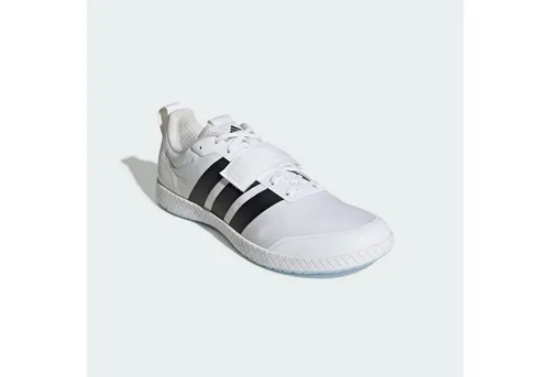 ADIDAS Herren Workoutschuhe Die Total Weightlifting - Robuste Gewichtheberschuhe für optimalen Halt und Stabilität. Der breite Klettverschluss und die griffige Gummiaußensohle unterstützen dich beim Heben und sorgen für Sicherheit während des Trainings.