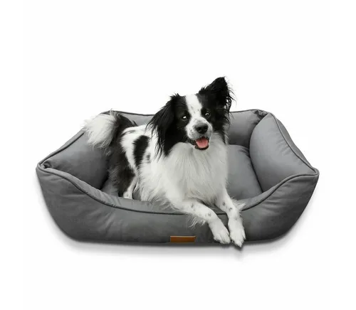 yourGEAR Tierbett your GEAR Belluno 60x80cm orthopädisches Hundebett Hundekorb waschbar