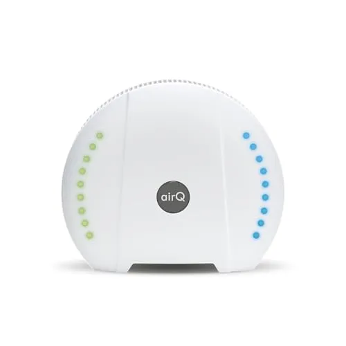 air-Q basic Luftqualität-Messgerät mit 10 Sensoren - Präzises Raumluftmessgerät mit 10 Sensoren für umfassende Luftqualitätsanalysen. Echtzeit-Datenüberwachung per Smartphone-App für ein optimales Raumklima.