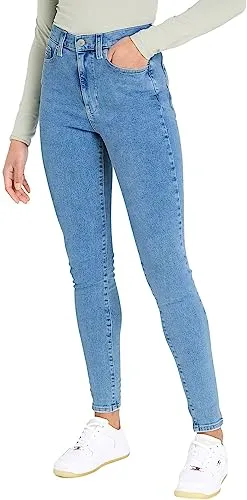 Sylvia Super Skinny Jeans von Tommy Hilfiger - Modische 5-Pocket Jeans, Größe 32L30, mit perfekter Passform und exklusivem Tommy Hilfiger Logo – ideal für trendige Outfits.