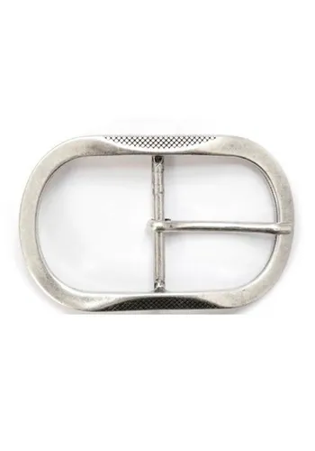 Rettungsring Gürtel Gürtelschnalle Dorn Geschwungen in silber von Rettungsring Gürtel