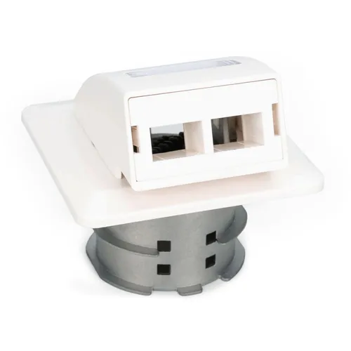 DIGITUS FTTH Glasfaser Unterputz-Wandanschlussdose SC/LC ADA