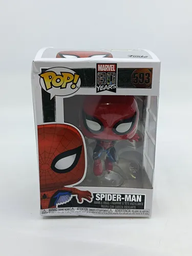 Funko Pop Marvel 80 Years Spider Man 593 Bobble Head Figur Neu