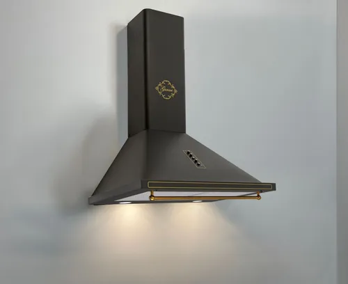 GURARI Wandhaube GCH 975 Bl 6, Retro Dunstabzugshaube 60cm, 850m³/h