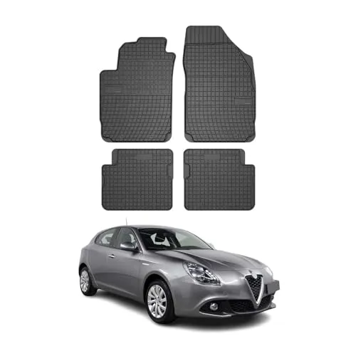 Produktbild OMAC Gummi-Fußmatten für Alfa Romeo Giulietta 2010-2020, 4-teilig