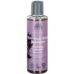 Urtekram Soothing Lavender Shampoo - Shampoo für normales bis trockenes Haar mit beruhigendem Lavendelduft. Fördert Geschmeidigkeit und Glanz, angereichert mit Brokkoli-Samenöl und feuchtigkeitsspendenden Inhaltsstoffen.