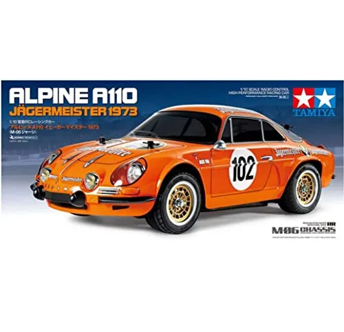 1:10 RC Renault Alpine A110 Jägermeister M-06 von Tamiya