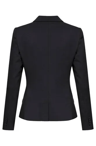 GREIFF Longblazer Greiff Modern WITH 37.5® Damen Business-Blazer Slim-Fit Schwarz 32