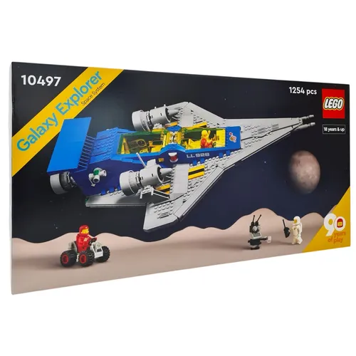 LEGO® Icons 10497 Entdeckerraumschiff – Weltraum-Abenteuer für Erwachsene - LEGO (R) Komplette Sets & Packs, 1254 Teile, ideal für Weltraum-Fans ab 18 Jahren und ein einzigartiges Sammlerstück.