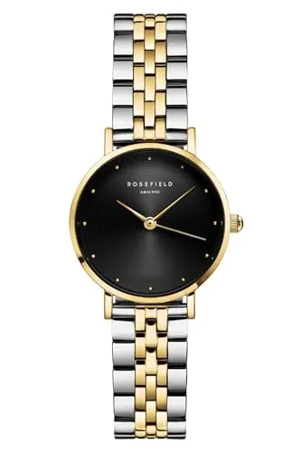 Rosefield Damenuhr Small Edit Zweifarbig/Schwarz SEBDSG-SE04