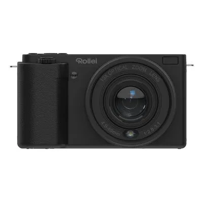 Compactline 10x Flip Screen Kompaktkamera mit 10x Opt. Zoom - Kompaktkamera mit 64 MP und 4K Videoaufnahme, ideal für kreative Fotografie und Reisen.
