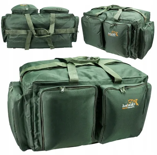 Angeltasche Karpfentasche Tackle Bag groß Outdoor 60x32x35cm grün