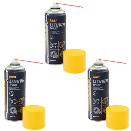 Lithium Spray Lithiumfett MANNOL 9881 3 X 400 ml