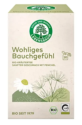 Kräutertee - Wohliges Bauchgefühl 20 Beutel 30g | LEBENSBAUM