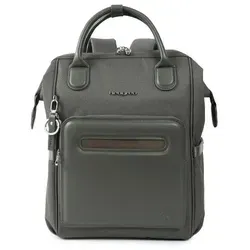 Hedgren Fika Moka Daypack M 39 cm mit Laptopfach - Stylischer Rucksack in Grau, ideal für Schule und Büro mit speziellem Laptopfach für optimalen Schutz.