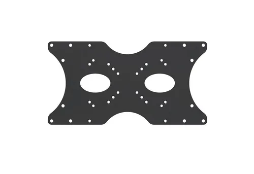 PureMounts TV-Wandhalterung - Universeller VESA Adapter PM-ADAPT-B - VESA-Adapter für 50x50 bis 400x200, ermöglicht die Montage von LOEWE-Geräten und anderen TVs an Universal-Wandhalterungen. Robuste Stahlkonstruktion, max. 30kg, einfache Installation in nur 5 Minuten.