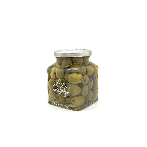 Errepi - eingelegte entsteinte grüne Oliven - Olive verdi snocciolate - 1 x 160g