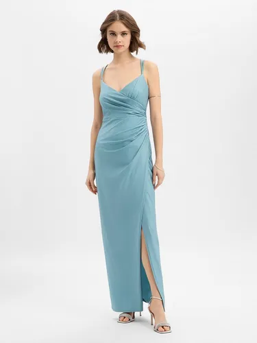 Vera Mont Damen Abendkleid figurbetont 36, Night Turquoise