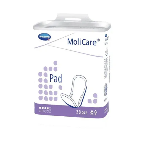 PAUL HARTMANN AG Inkontinenzslip 6x Hartmann MoliCare® Pad Einlage bei Inkontinenz, 4 Tropfen - 28