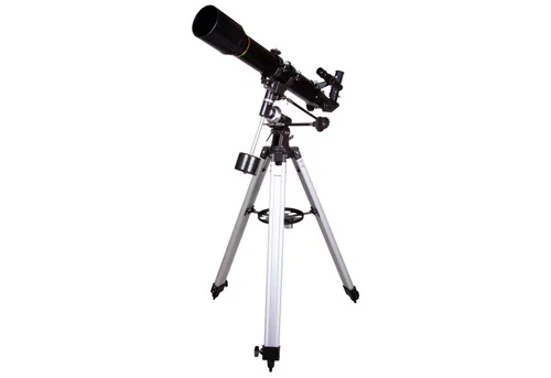 Levenhuk Teleskop AC 70/700 Skyline PLUS 70T EQ-1 - Hochwertiges Refraktorteleskop mit 70mm Öffnung und 140x Vergrößerung für detailreiche Beobachtungen von Planeten und dem Mond. Ideal für Einsteiger und Naturbeobachtungen.