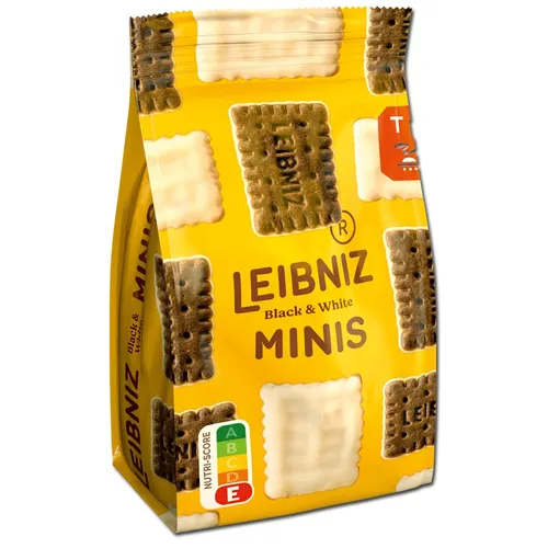 Bahlsen Leibniz Minis Black'n White, Kekse, 125g Beutel 18,56€/1kg