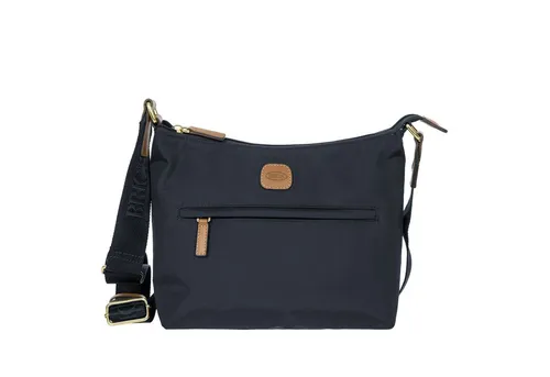 BRIC'S Schultertasche Blau 25x21.5x13 cm - Damen-Schultertaschen aus strapazierfähigem Polyamid, ideal für den täglichen Gebrauch und stylische Akzente.