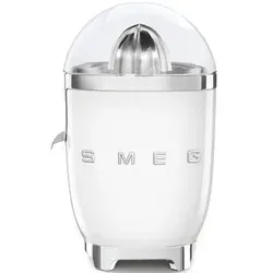Smeg CJF11WHEU Zitruspresse in Weiß - Entsafter mit retro-Design, ideal für frischen Saft und stilvolle Küchenausstattung