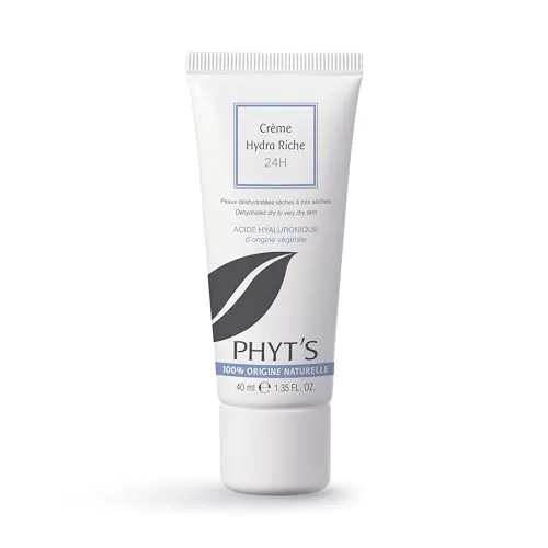 Phyts for Women Hydra Riche Cream 24H - Tagespflege für sehr trockene Haut, bietet 24 Stunden intensive Feuchtigkeit und mildert die Haut mit organischen, nährstoffreichen Inhaltsstoffen.