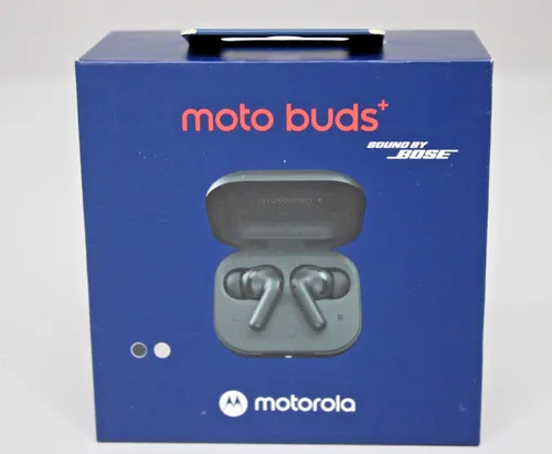 Motorola Moto Buds+ Bluetooth-Kopfhörer Beige von Motorola