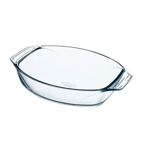Pyrex 412000 Optimum Bräter oval, 40 x 28 cm