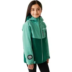Regatta Trekktain 3 in 1 Jacke für Mädchen - Wasserdicht & Vielseitig - Die Regatta Trekktain 3 in 1 Jacke für Mädchen ist der ideale Begleiter für jedes Wetter. Sie bietet optimalen Schutz mit wasserdichtem Gewebe und praktischen Taschenlampen im Ärmel für Abenteuer bei Dämmerung.
