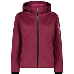 CMP Damen Soft Melange Jacke (Größe L, rot) von CMP