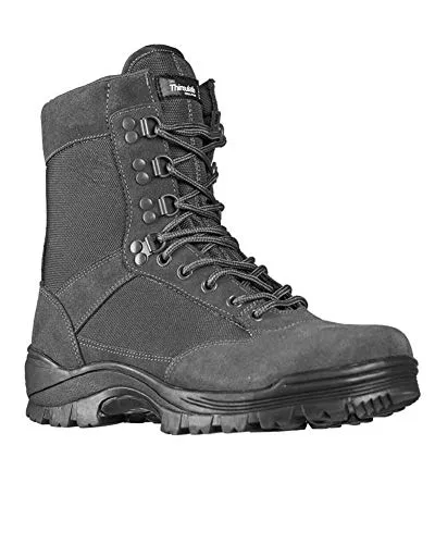 Tactical Boots mit YKK Zipper in urban grey - Stiefel & Schuhe, ideal für Camping und Outdoor-Aktivitäten, mit robustem YKK Zipper für schnellen Zugang und optimalen Komfort.