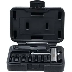 Ölablass-Schrauben-Dichtsitz-Fräser-Satz - 8-teilig - schwarz - Autoteile - Zuverlässige Dichtung für Ölablassschraubengewinde, ideal für präzise Anwendungen in der Fahrzeugwartung.