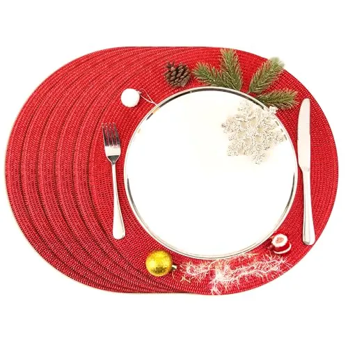 Tischsets Rot von Urban Lifestyle