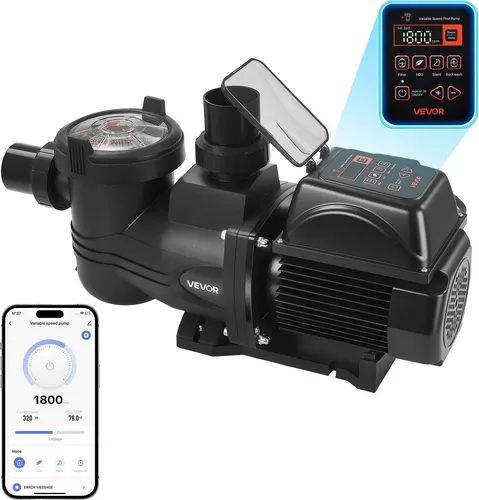 VEVOR Schwimmbadpumpe 33.000 L/h