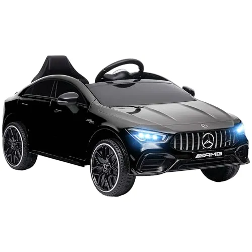 AIYAPLAY Kinder Elektroauto Mercedes-Benz AMG CLA 45 - Elektrofahrzeug für 3-6 Jahre, mit 2,4GHz Fernbedienung und Musik. Authentisches Fahrerlebnis dank offizieller Mercedes-Lizenz und sicherer Fahrt durch Federungssystem.