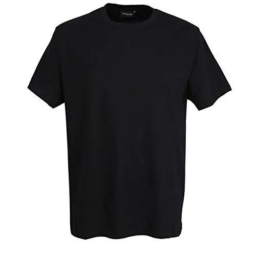 Götzburg Herren T-Shirts mit Rundhals-Ausschnitt (DE/NL/SE/PL, Alphanumerisch, S, Regular, Regular, schwarz)