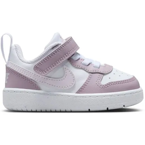 Nike Court Borough Low Recraft Kinder - pink - Sneaker mit klassischem Court-Style, strapazierfähigem Leder für stabilen Halt und flexibler Sohle für natürliche Bewegungen – ideal für den Alltag.